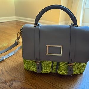 Marc by Marc Jacob’s Gray and Green handbag. EUC!!